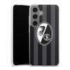 Slim Case for Samsung Galaxy S25, Transparent TPU Case, SC Freiburg Official Licensed Product, Stripes view 1
