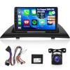 2GB+64GB Android Car Stereo for BMW X3 E83 2004–2012, 9-Inch HD Touchscreen with Wireless CarPlay, Android Auto, GPS, Wi-Fi, Bluetooth, EQ and FM RDS view 1
