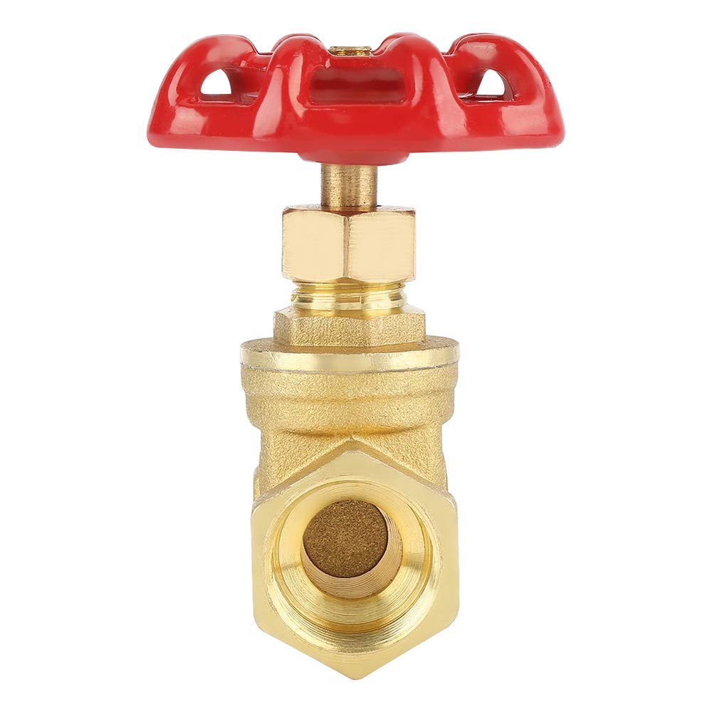 DN15 Brass Gate Valve, BSPP G1/2, 232 PSI