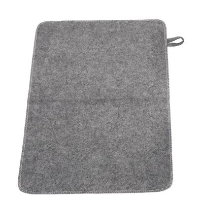Akozon Sauna Cushion Mat, Water-Absorbent, Heat-Insulating Bath Mat