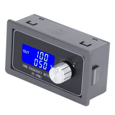 Frequency Generator, PWM Square-Wave Signal, Pulse LCD Display, Adjustable for Motor Drives