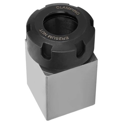 ER-25 Square Collet Block Holder 3900-5123 for CNC Lathe Engraving