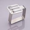 laro 8–384 Premium-Quality Tablecloth Clips, Table Cover Holders, Silver, 48 Count, Cutlery Style view 3