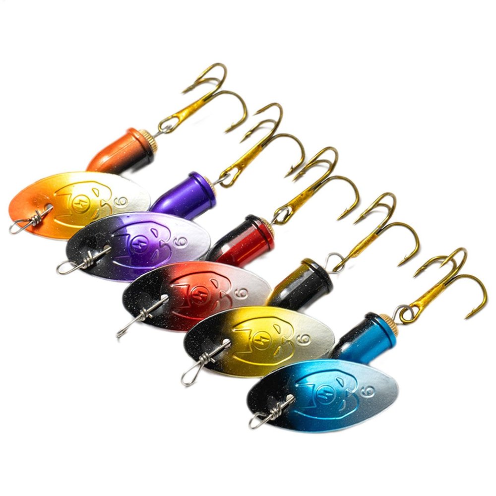 360-Degree Rotating Fishing Spinnerbaits