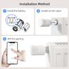 Giwnhvx Tuya WiFi Smart TRV Thermostatic Radiator Valve Thermoregulator for Home Heating Control, Smart Life view 3