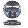 Glass Refrigerator Magnets with Airplane Cockpit Design, Set of 2 view 2