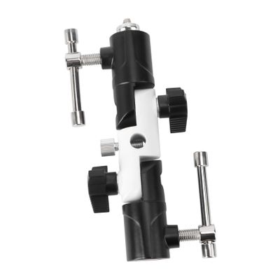 OSALADI Adjustable 3-Piece U-Shaped Aluminum Alloy Lamp Holder