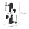OSALADI Adjustable 3-Piece U-Shaped Aluminum Alloy Lamp Holder view 2