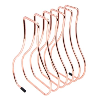 VILLCASE Iron Bookend, Rose Gold
