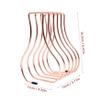 VILLCASE Iron Bookend, Rose Gold view 2