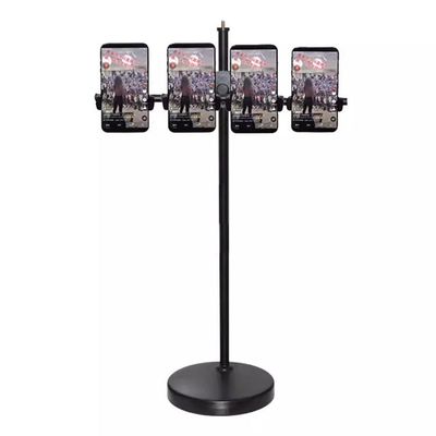 exproyzk Adjustable Desktop Phone Stand, Multi-Camera Live Streaming Stand, Studio Tripod (4)