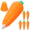 STOBOK School Correction Tape, 6 Pieces, Carrot Shape view 1