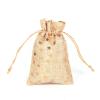 CYMMIYT Burlap Drawstring Bags, 5/10 Count, 10 x 14 / 13 x 18 cm, Christmas Gift and Candy Bags view 1