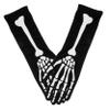 BESTYASH 37 cm Elastic Skeleton Gloves, Full-Finger Halloween Cosplay Accessories view 1