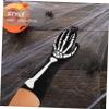 BESTYASH 37 cm Elastic Skeleton Gloves, Full-Finger Halloween Cosplay Accessories view 3