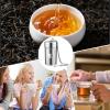 Tea Infuser with Extra-Long Chain Hook and Fine-Mesh Strainer view 4
