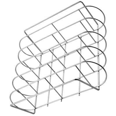 Kisangel Stainless Steel Rib Rack with Ergonomic Design