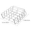 Kisangel Stainless Steel Rib Rack with Ergonomic Design view 2