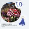Yardwe Macramé Plant Hangers, Nylon, 2-Pack, Boho Style, Handwoven, for Hanging Flower Pots view 4