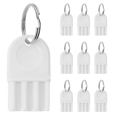 SOLUSTRE 10-Piece Paper Towel Dispenser Keys with Key Rings