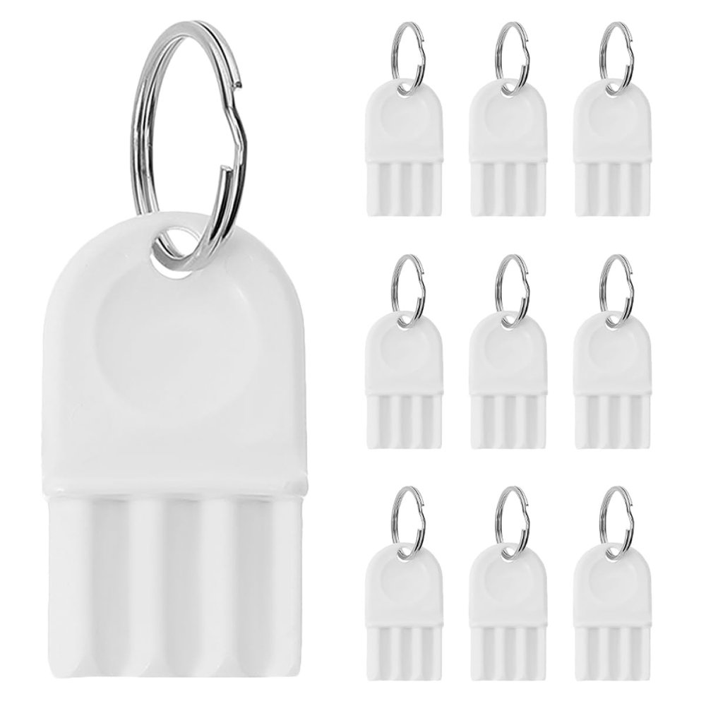 SOLUSTRE 10-Piece Paper Towel Dispenser Keys with Key Rings