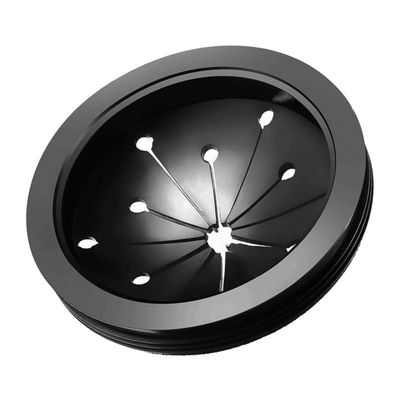 Removable Splash Guard, Black Plastic, Garbage Disposal