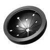 Removable Splash Guard, Black Plastic, Garbage Disposal view 1