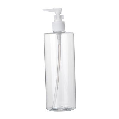 500 ml Transparent Plastic Lotion Bottle for Liquids
