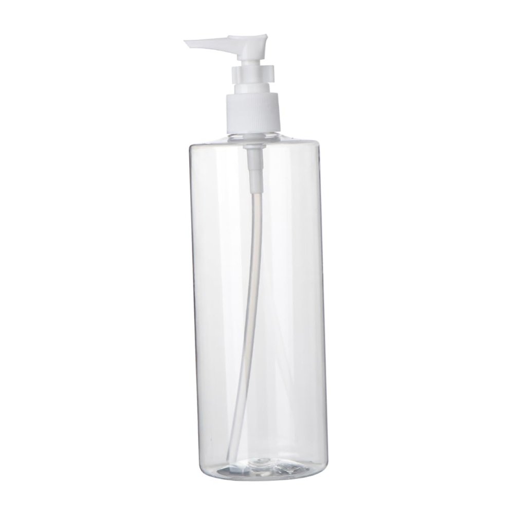 500 ml Transparent Plastic Lotion Bottle for Liquids