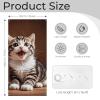 Happy Kitten Welcome Door Cover Banner view 2