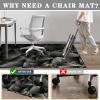 Hard Floor Chair Mat for Gaming and Office Chairs, 140 x 160 cm view 4