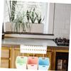 Wall-Mounted Sorting Bins for Waste Separation, Plastic, Space-Saving Set view 4