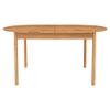 Lomadox Oval Extendable Dining Table, Solid Oiled Oak, 180/225/270 x 100 cm view 1
