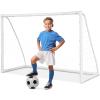 TUODENG Soccer Goal, 12' x 6' / 8' x 6' / 6' x 4', with Heavy-Duty UPVC Frame and High-Strength Net view 1