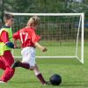 TUODENG Soccer Goal, 12' x 6' / 8' x 6' / 6' x 4', with Heavy-Duty UPVC Frame and High-Strength Net view 2