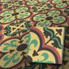 Art Nouveau Jamila Decor Cement Tiles - Yellow, Sold by the Piece view 1