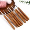 Ergonomic Crochet Hooks, 9-Piece Set view 2