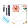 Portable Clear Acrylic Dry-Erase Planning Board view 1