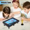 Portable Tabletop Pool Table Set for Kids and Adults view 3