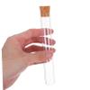 Gatuida 20-Piece Glass Test Tube Set with Cork Stoppers and Brush view 4