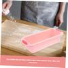 Cabilock Pink Silicone Bread Loaf Pan for Toast and Cake, Nonstick view 4