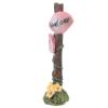 Yardwe Resin Flower Signpost Decoration for DIY Miniature Landscapes and Gardens view 1
