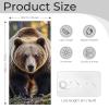 Bear Welcome Door Cover Banner view 2