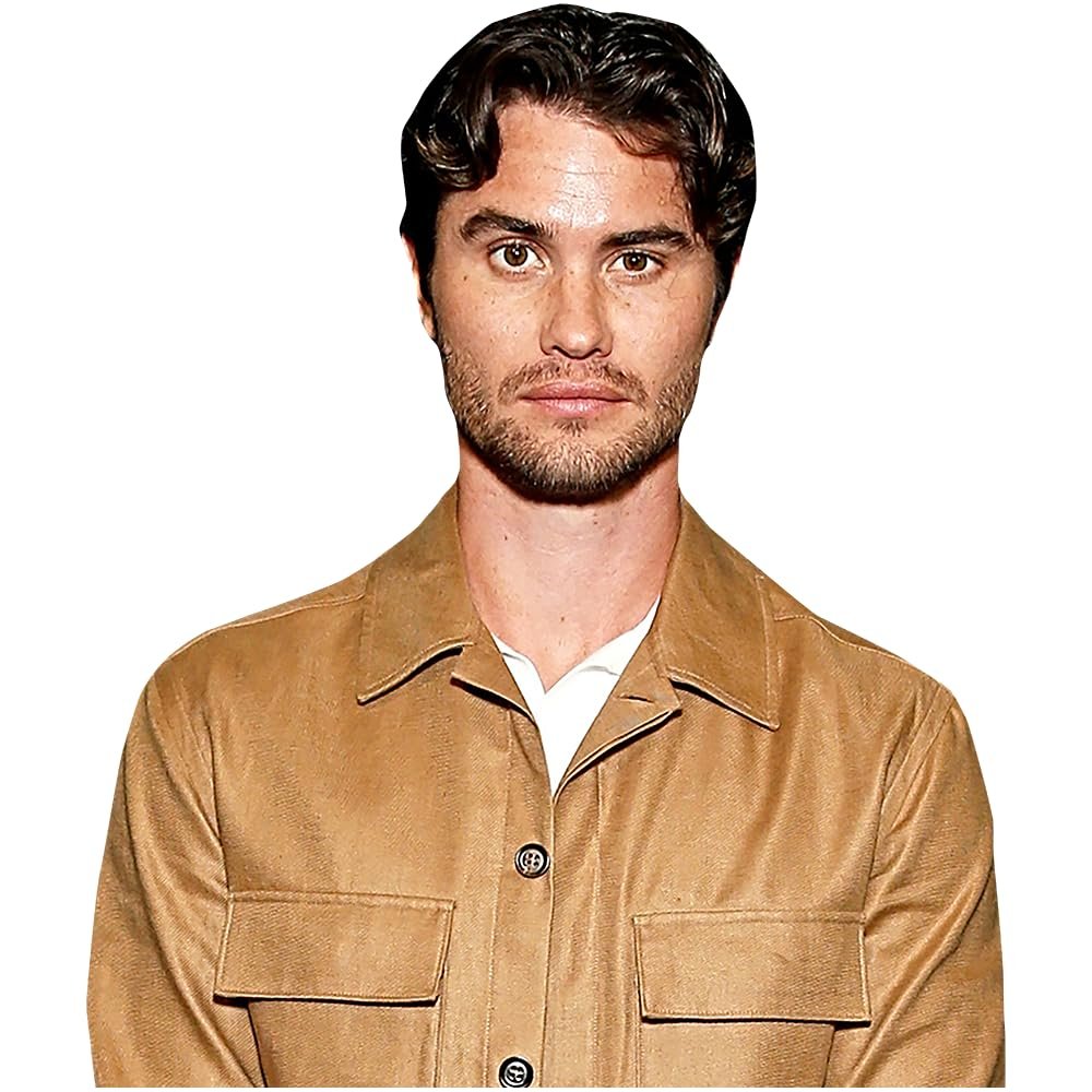 Chase Stokes (Brown Outfit) Half-Body Buddy Cutout