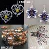 4 mm Rose Gold-Tone Crystal Bicone Beads, 120 Pieces view 3