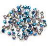 4 mm Rose Gold-Tone Crystal Bicone Beads, 120 Pieces view 4