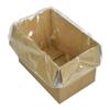 BB-Verpackungen 20 LDPE Side-Gusset Bags, 50 µm, 800+300 × 1,150 mm (20 pcs) | Durable Packaging for Euro Crates or Boxes view 2
