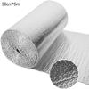 DAZZLEEX Heating Reflective Insulation Foil, Aluminum Bubble Wrap, 50 cm x 5 m view 2