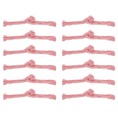 QUARKZMAN Chinese Knot Sewing Button Closures, 20 Pairs, Korean Pink