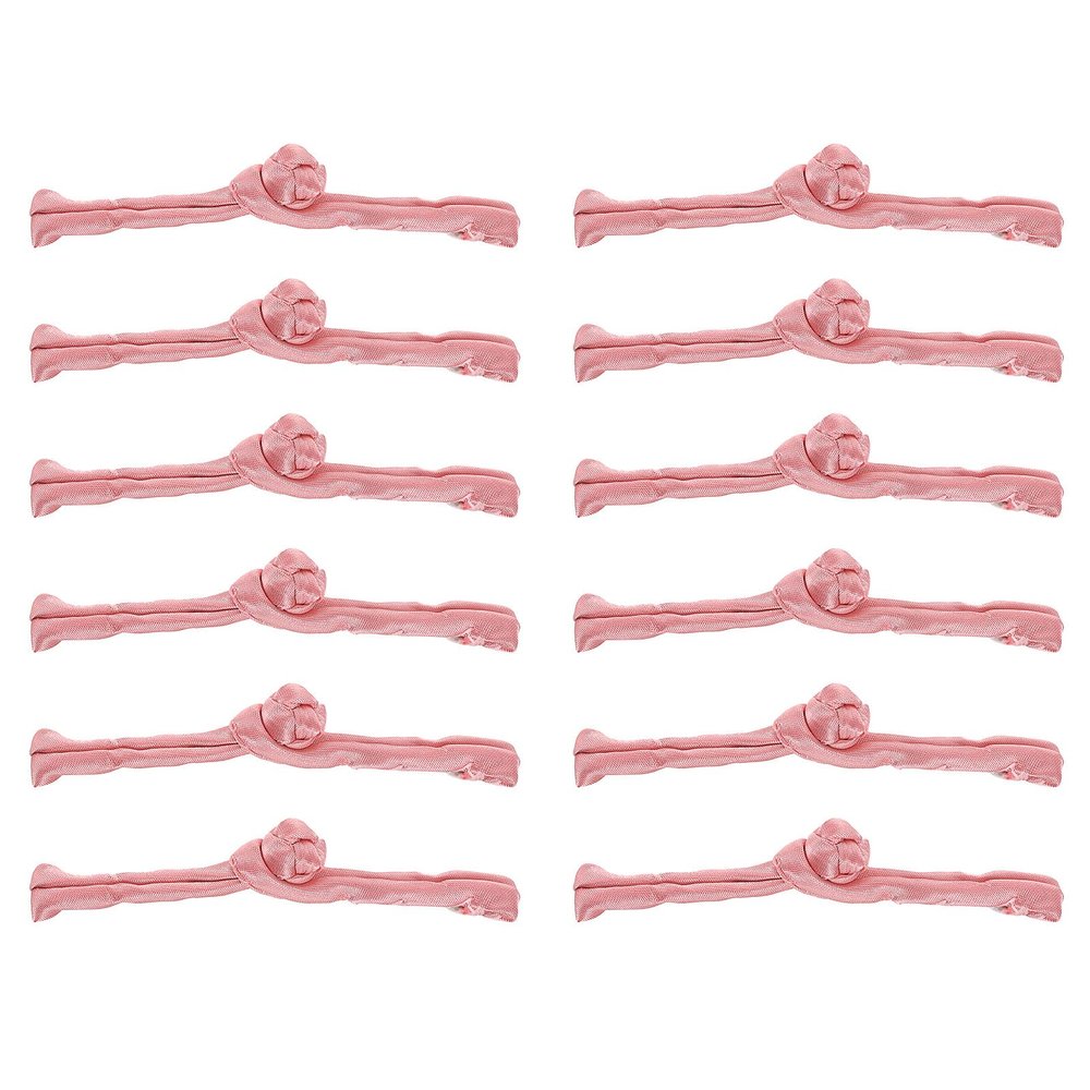 QUARKZMAN Chinese Knot Sewing Button Closures, 20 Pairs, Korean Pink